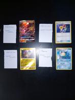 Lot de 4 cartes Pokémon, Comme neuf, Enlèvement