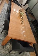 8 luxe en comfortabele eetkamerstoelen, Huis en Inrichting, Stoelen, Ophalen, Gebruikt, Baroque ou contemporain, Vijf, Zes of meer stoelen