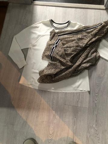 Marc Cain Marccain blouse +bijpassende sjaal  beschikbaar voor biedingen