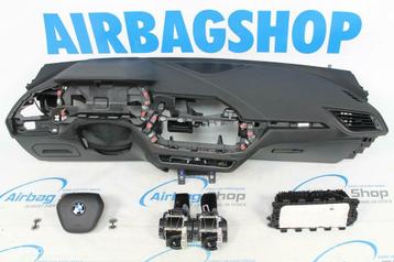 Airbag set Dashboard zwart grijs stiksels BMW 2 serie F44 beschikbaar voor biedingen