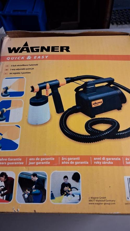 wagner verfspuit systeem w640, Doe-het-zelf en Bouw, Gereedschap | Overige machines, Zo goed als nieuw, Ophalen of Verzenden