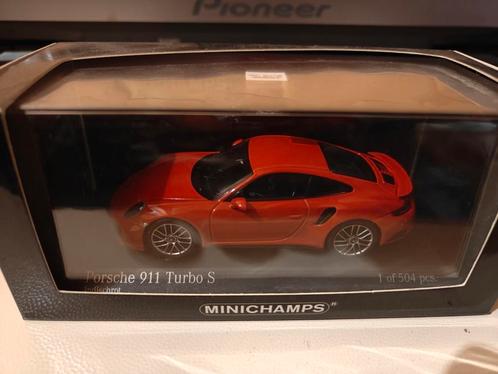 Minichamps Porsche 911 991.2 turbo s 1/43 indiscot, Hobby & Loisirs créatifs, Voitures miniatures | 1:43, Neuf, MiniChamps, Enlèvement ou Envoi