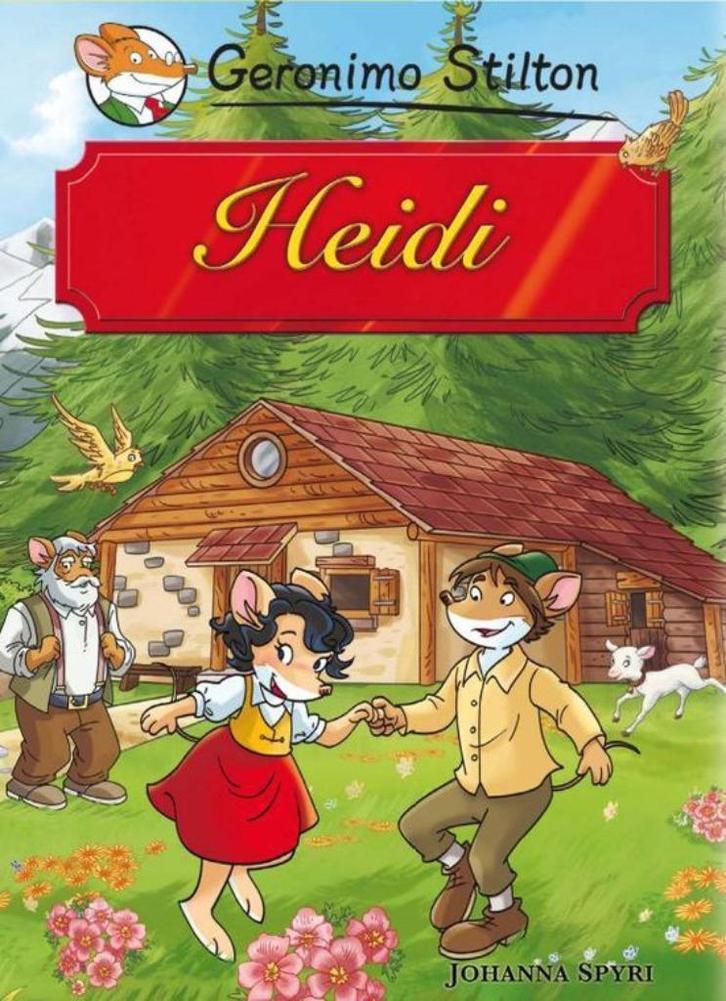 Geronimo Stilton - Heidi, Boeken, Kinderboeken | Jeugd | onder 10 jaar, Zo goed als nieuw, Fictie algemeen, Ophalen of Verzenden