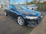 Audi A 6 2.0TDI Quattro 190pk  ., Auto's, Audi, Automaat, Euro 6, Zwart, Leder