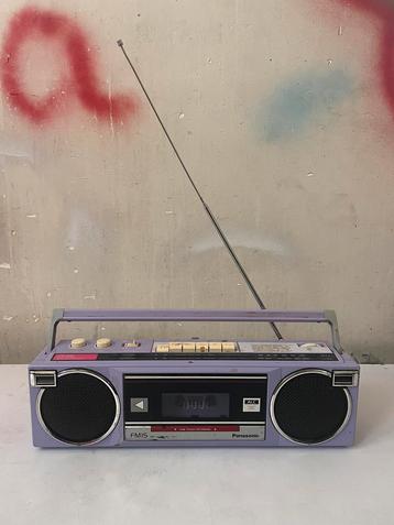 Panasonic radio cassette speler 