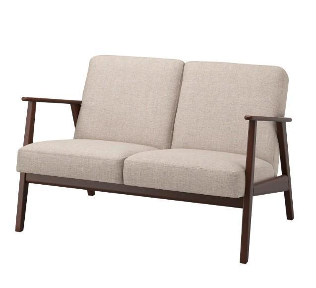 Canapé 2 places IKEA EKENÄSET - parfait état, Maison & Meubles, Canapés | Salons, Comme neuf, Banc droit, Deux personnes, Bois