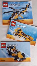Lego Creator 3-in-1 Gele Racers 31023, Kinderen en Baby's, Speelgoed | Duplo en Lego, Ophalen of Verzenden, Zo goed als nieuw