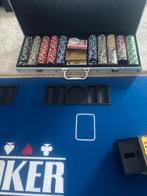 Pokerset, Hobby en Vrije tijd, Gezelschapsspellen | Kaartspellen, Ophalen, Zo goed als nieuw