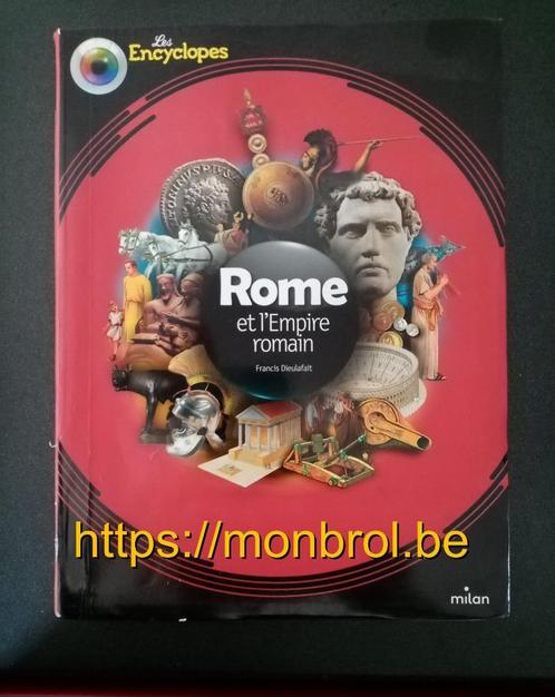 Rome et l'empire romain pour le cours de latin, Livres, Livres d'étude & Cours, Comme neuf, Autres niveaux, Alpha, Enlèvement ou Envoi