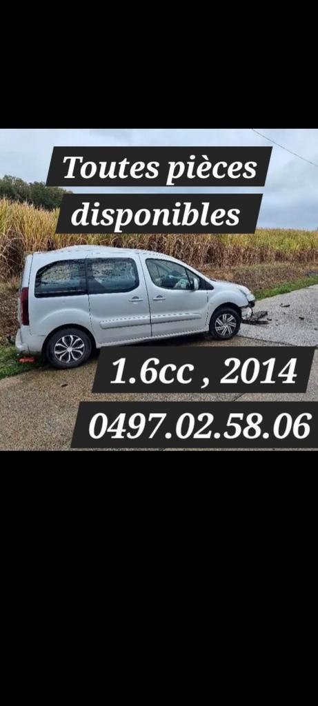 Toutes pièces disponibles pour Citroën berlingo 1.6 essences, Autos : Pièces & Accessoires, Carrosserie & Tôlerie, Citroën, Peugeot