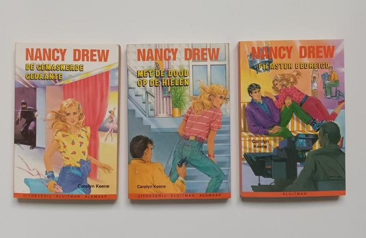 Nancy Drew boekjes (Carolyn Keene), Boeken, Kinderboeken | Jeugd | 10 tot 12 jaar, Gelezen, Fictie, Ophalen of Verzenden