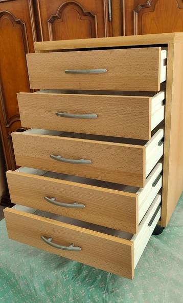 Bureaukastje, Enlèvement, Avec roues, Comme neuf, Bureau