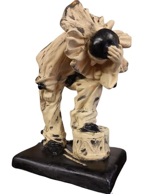 grote Belgische harlekijn., Antiek en Kunst, Curiosa en Brocante, Ophalen