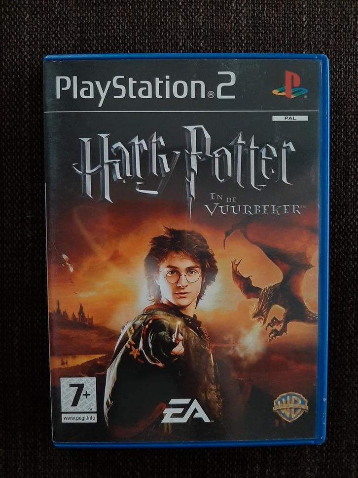 PS2 Harry Potter En de vuurbeker (compleet), Games en Spelcomputers, Games | Sony PlayStation 2, Zo goed als nieuw, Ophalen of Verzenden