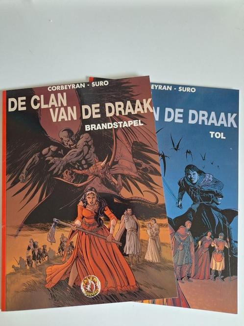De Clan van de Draak 1-2, Livres, BD, Utilisé, Plusieurs BD, Enlèvement