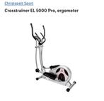 Crosstrainer EL 5000 PRO, Ergometer  Christopeit Sport, Sport en Fitness, Ophalen, Nieuw, Crosstrainer