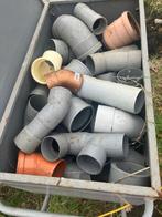 Pvc bochten hulpstukken, Doe-het-zelf en Bouw, Buizen en Afvoer, Ophalen, Zo goed als nieuw, PVC, Bochten