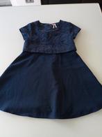 Robe bleue à fleurs - orchestra - 5 ans - taille 110, Comme neuf, Fille, Orchestra, Robe ou Jupe