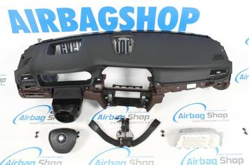 Airbag set - Dashboard bruin head up BMW 5 serie F10 2009-..