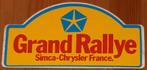 Vintage sticker Simca Grand Rallye retro autocollant, Collections, Autocollants, Comme neuf, Voiture ou Moto, Enlèvement ou Envoi