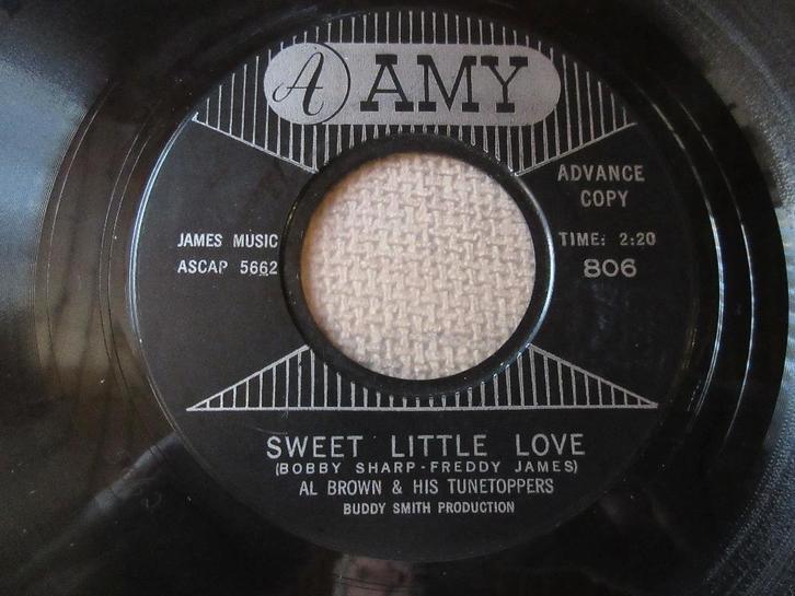 Al Brown - Sweet Little Love / It's True 'Bout Love  promo, Cd's en Dvd's, Vinyl Singles, Gebruikt, Single, R&B en Soul, 7 inch