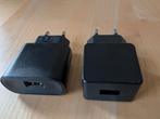 USB A laders, 12W en 5W, Ophalen of Verzenden, Zo goed als nieuw