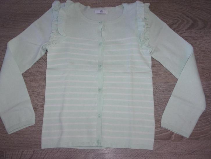 SPLINTERNIEUW meisjes gilet. Maat 140, Kinderen en Baby's, Kinderkleding | Maat 140, Nieuw, Meisje, Trui of Vest, Ophalen of Verzenden