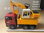 Bruder Camion benne & pelleteuse, Enfants & Bébés, Enlèvement, Utilisé