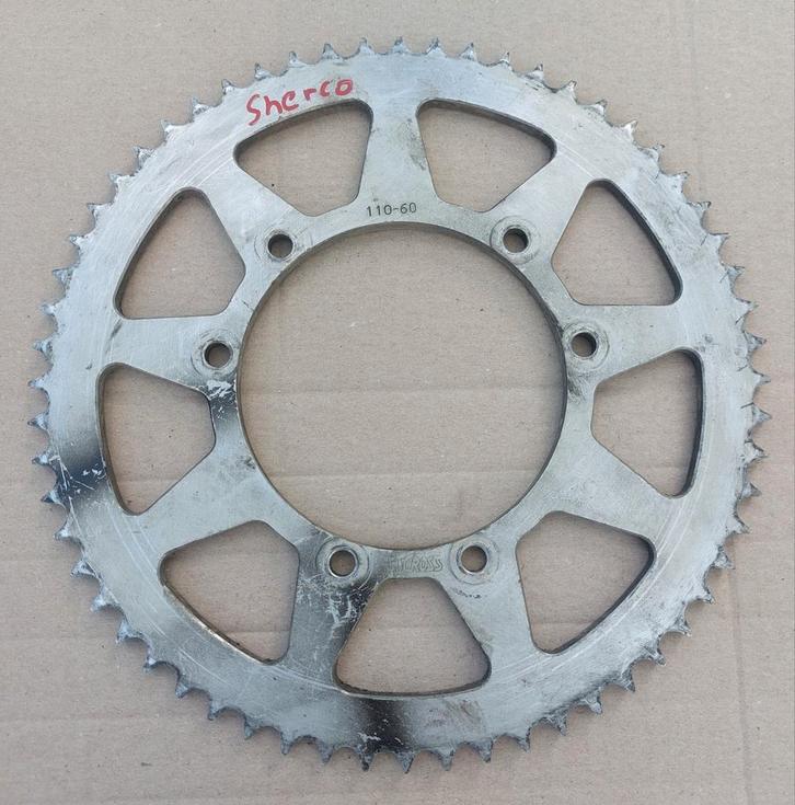 Couronne Arrière Sherco 50, 125 en 60 Dents, Motos, Pièces | Toutes-marques, Utilisé, Enlèvement ou Envoi