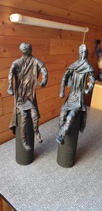 2 beelden uit papier maché, Verzamelen, Ophalen of Verzenden, Zo goed als nieuw, Mens