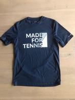 Tennis t-shirt maat S, Bleu, Porté, Taille 46 (S) ou plus petite, Enlèvement ou Envoi