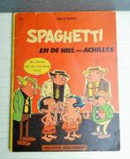 spaghetti de hiel van achilles - 1e druk 1962 Lombard, Eén stripboek, Ophalen of Verzenden, Gelezen