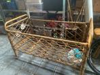 Rotan kinderbedje, Kinderen en Baby's, Ophalen, Zo goed als nieuw, 140 tot 160 cm, Minder dan 70 cm