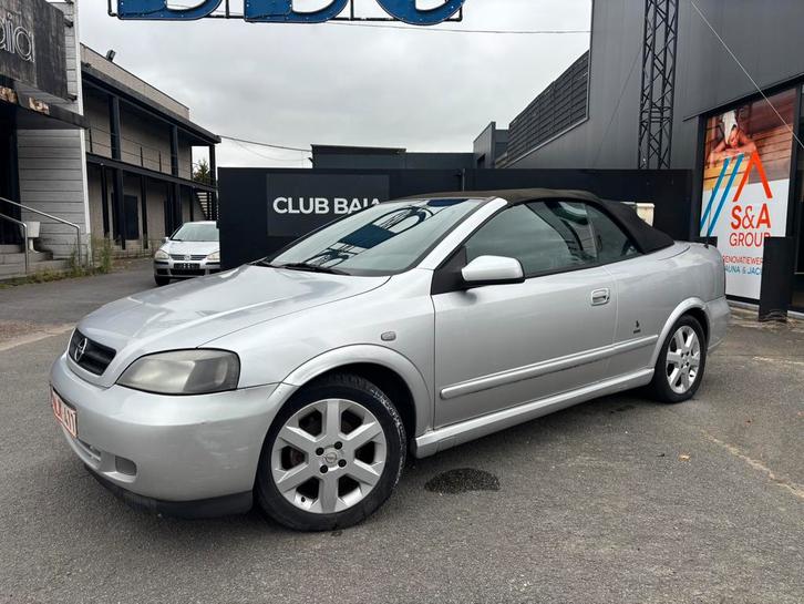 Opel Astra 1.6iBenzine/Cabrio/Bertone/Leder/124.000Km/2.500€, Auto's, Opel, Bedrijf, Te koop, Astra, ABS, Airbags, Airconditioning