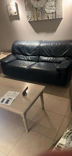 Lederen zetel te koop., Huis en Inrichting, Zetels | Complete zithoeken, Ophalen, Gebruikt, Leer