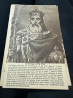 Portrait du charlemagne, Ophalen of Verzenden, Zo goed als nieuw, Prent