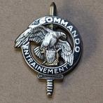 WW2 FRANSE COMMANDO ENTRAMENT UNIFORM BADGE DOOR DRAGO, Verzamelen, Ophalen of Verzenden, Landmacht, Embleem of Badge