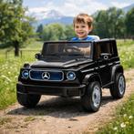 Elektrische Kinderauto 12V–Mercedes-Benz G-Klasse EQG |Zwart, Kinderen en Baby's, Ophalen of Verzenden, Nieuw