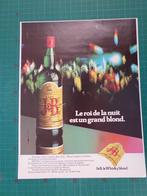 J&B whisky - publicité papier - 1984, Autres types, Utilisé, Enlèvement ou Envoi