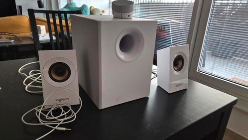 Enceintes Logitech Z533 - Système 2.1 avec caisson, Computers en Software, Pc speakers, Gebruikt, Ophalen