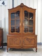 Louis XV Stijl vitrinekast. Het kan geleverd worden., Huis en Inrichting, Ophalen, Gebruikt, Eikenhout, Met deur(en)