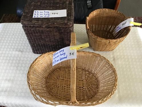 3 mooie manden, Huis en Inrichting, Woonaccessoires | Schalen en Manden, Gebruikt, Ophalen of Verzenden