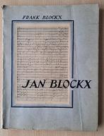 Jan Blockx 1851-1912 numéroté par Frank Blockx de 1943 !, Autres sujets/thèmes, Frank Blockx, Utilisé, Enlèvement ou Envoi