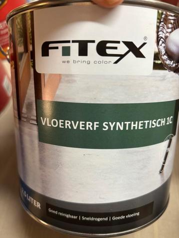 Fitex verf voor beton ral 7016, antracietgrijs 2,5liter beschikbaar voor biedingen