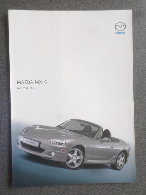 Mazda MX-5 Accessoires NL 2001 brochure, Boeken, Auto's | Folders en Tijdschriften, Mazda, Verzenden