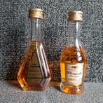 Lot de 2 mignonettes - Cognac - Bisquit, Ophalen of Verzenden, Gebruikt