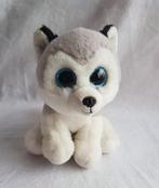 Knuffel wolf met blinkende oogjes 15H 10B, Ophalen of Verzenden, Zo goed als nieuw, Overige typen