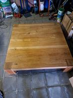 Salon tafel vol massief eiken, Huis en Inrichting, Ophalen of Verzenden, Gebruikt