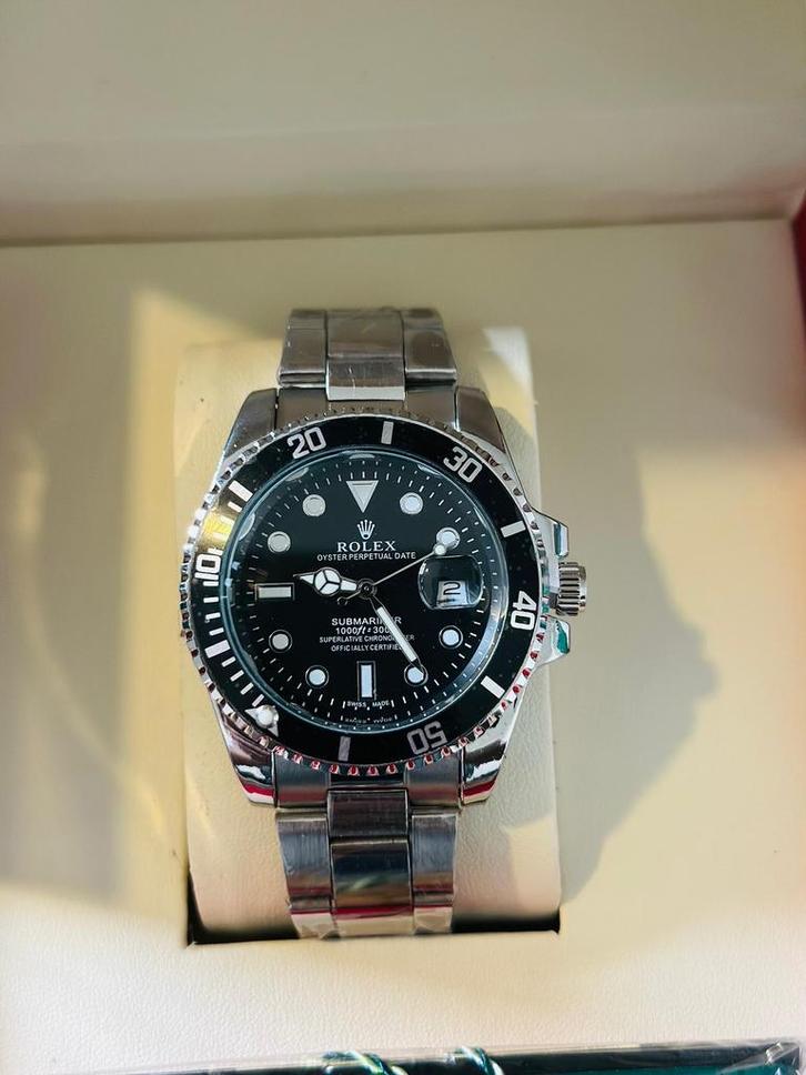 Horloge Rolex Submariner, Handtassen en Accessoires, Horloges | Heren, Nieuw, Polshorloge, Rolex, Staal, Staal, Ophalen