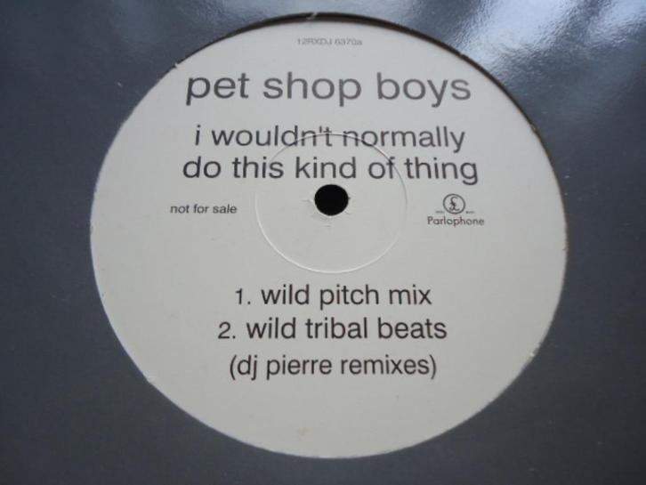 Pet Shop Boys ‎– I Wouldn't Normally Do This Kind... (Rmxs), Cd's en Dvd's, Vinyl | Dance en House, Gebruikt, Techno of Trance